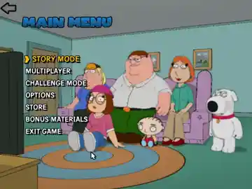 Family Guy - Back to the Multiverse (USA) screen shot game playing